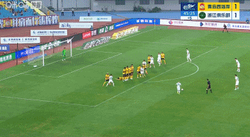 内尔松双响彭欣力传射 青岛西海岸3-1逆转浙江 12轮不败