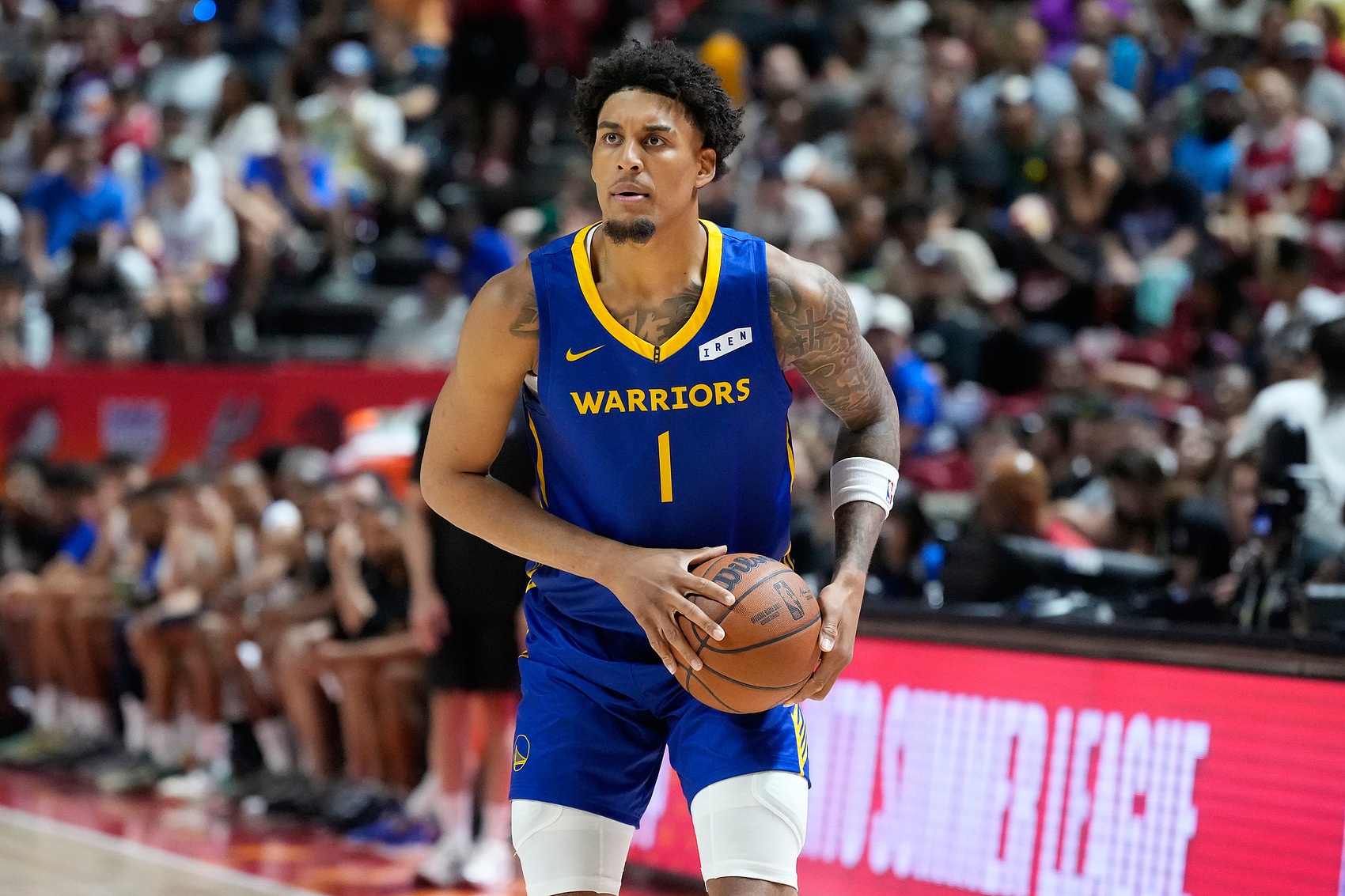 三分8中4！伦德博格14分4助3断，勇士夏联104-79大胜雷霆