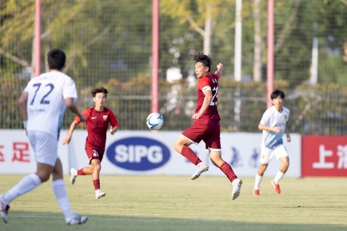 第五届中青赛男子U20组第三阶段开赛，海港U20队继续征战B组比赛