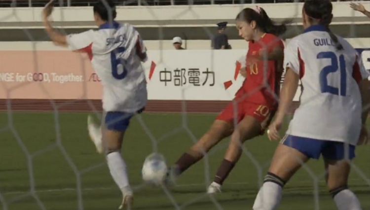 小组第一晋级亚运8强！中国女足5-1菲律宾女足 王妍雯帽子戏法