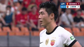 [进球视频] 恩加德乌送点！魏震点射破门，海港2-1反超铜梁龙